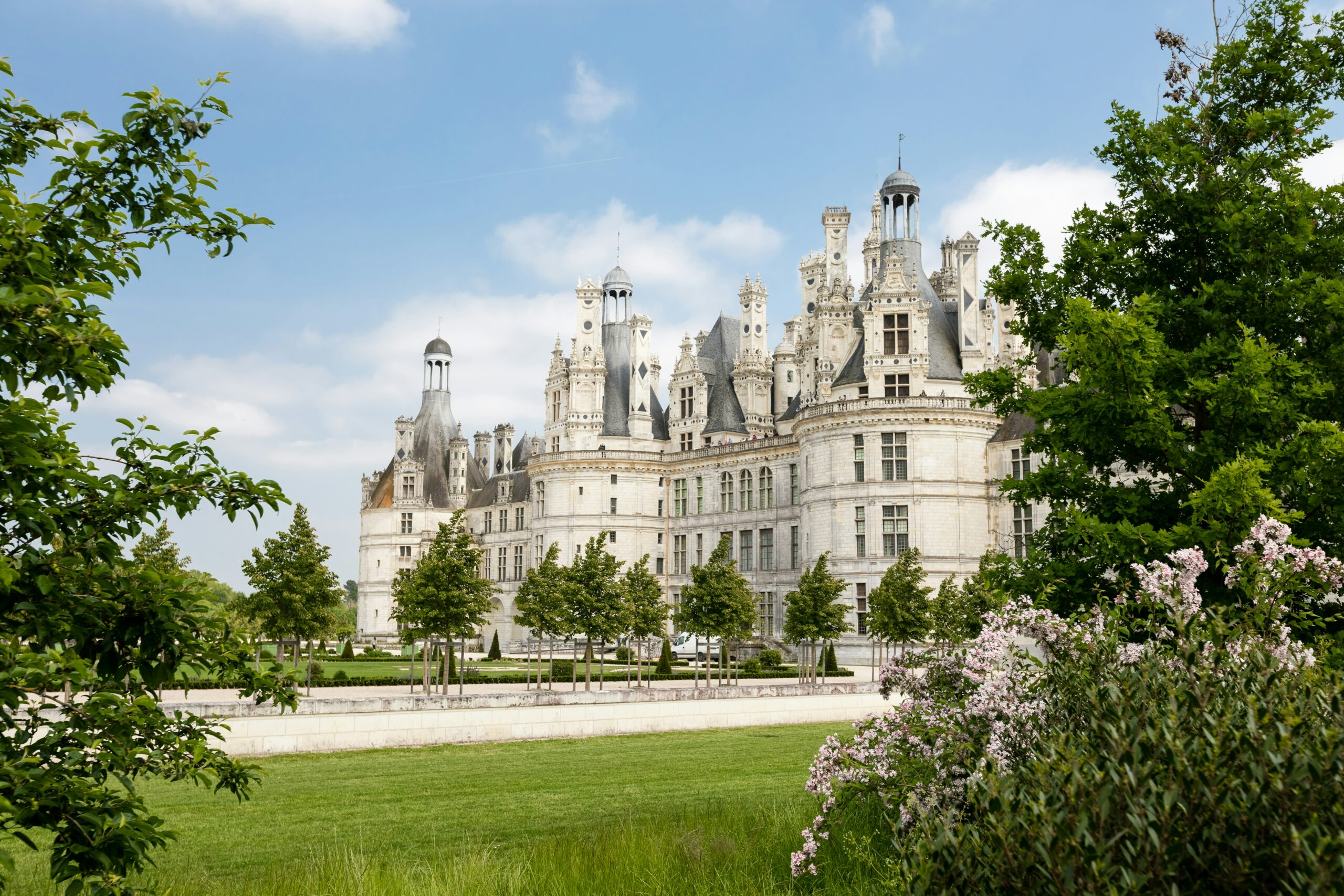 Château de Chambord dans la vallée de la Loire