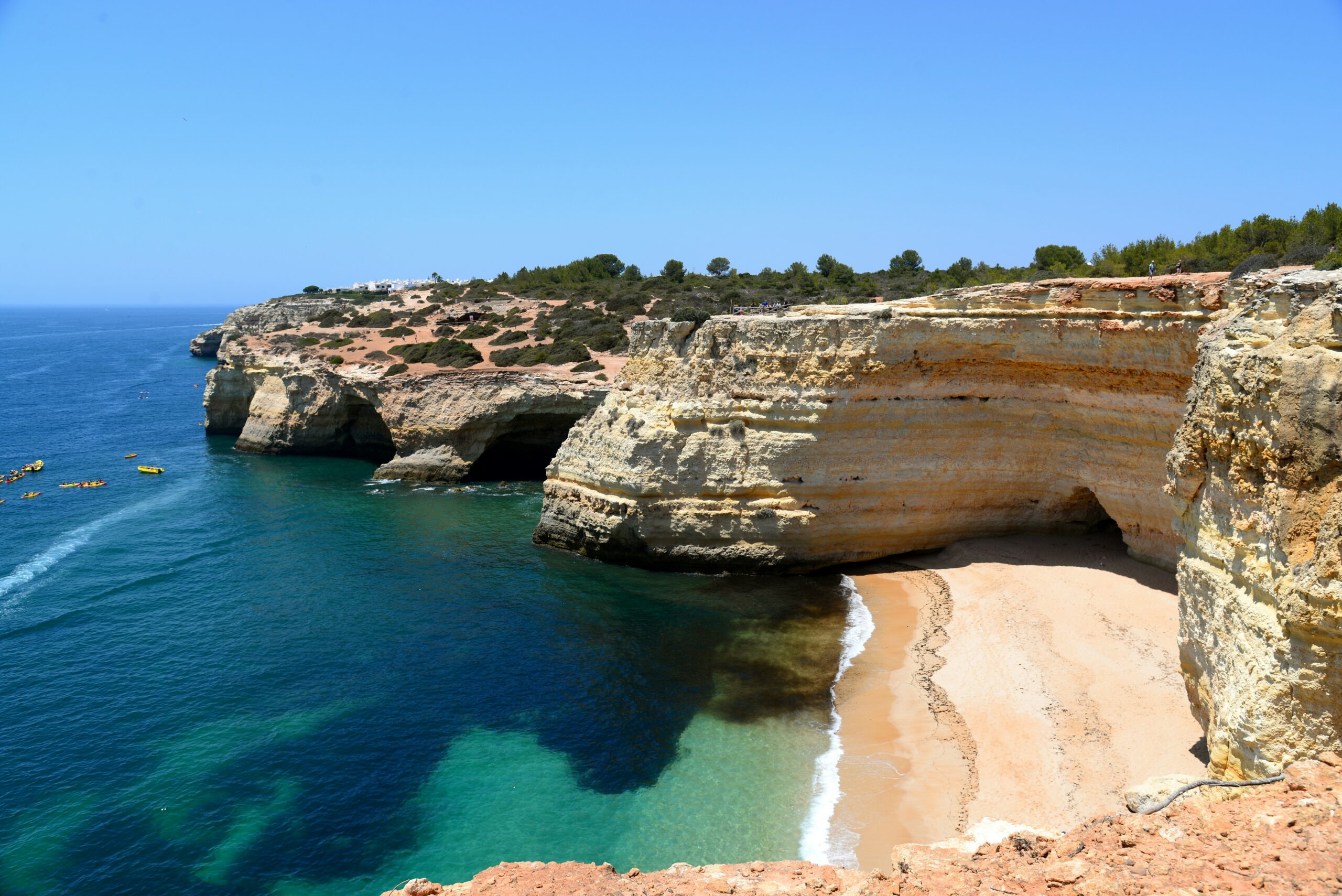 côte algarve au Portugal