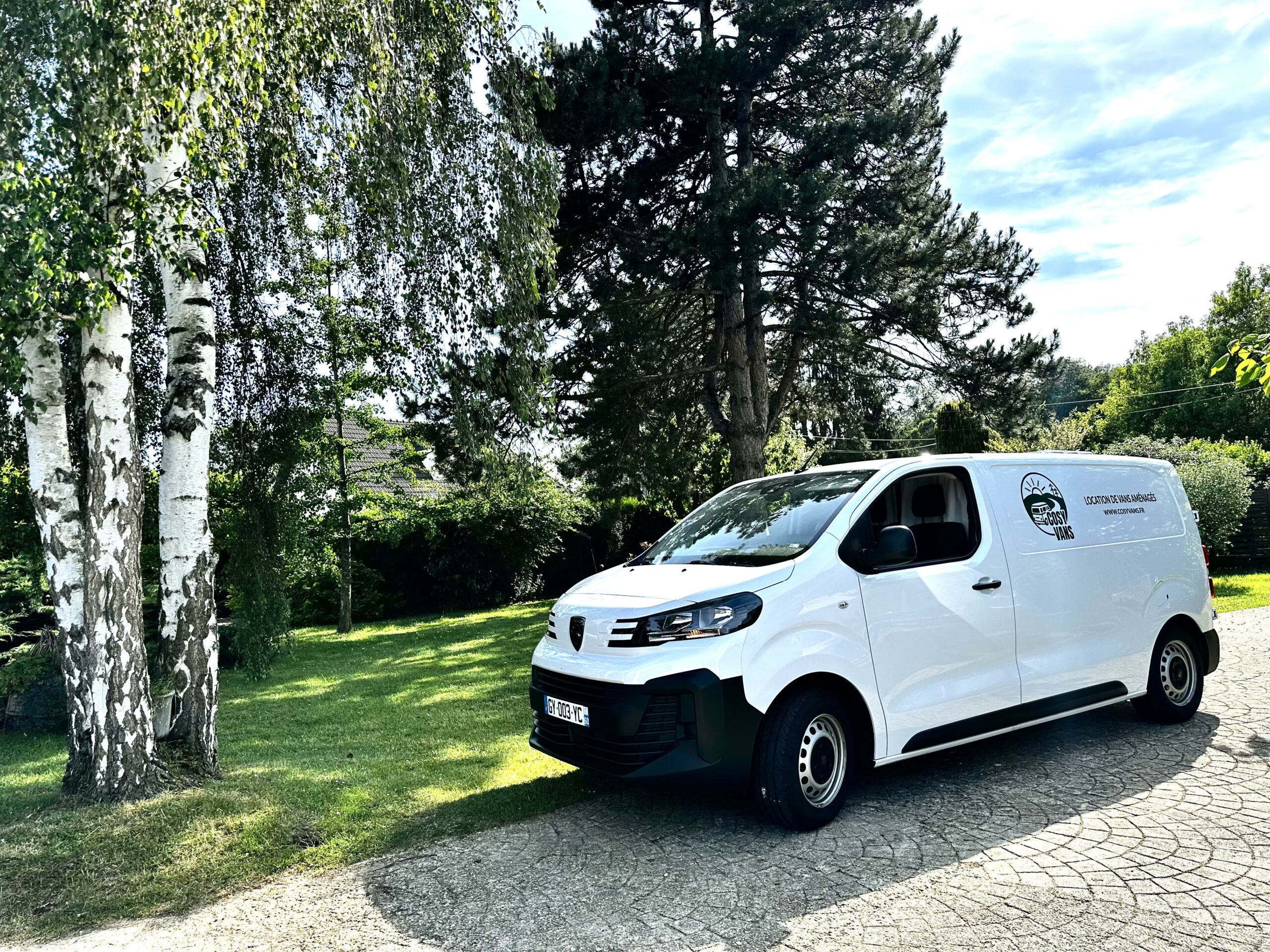 van à la campagne 